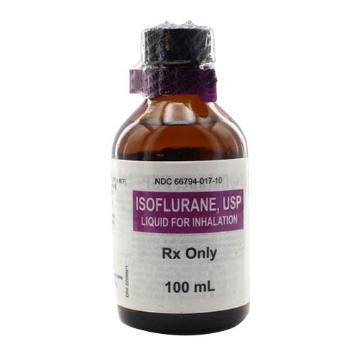 Isoflurane Liquid for Inhalation (for Human Use), Glass Bottle
