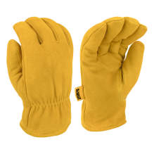 DEWALT DPG48 Gold Suede Deerskin Sherpa Lined Leather Driver