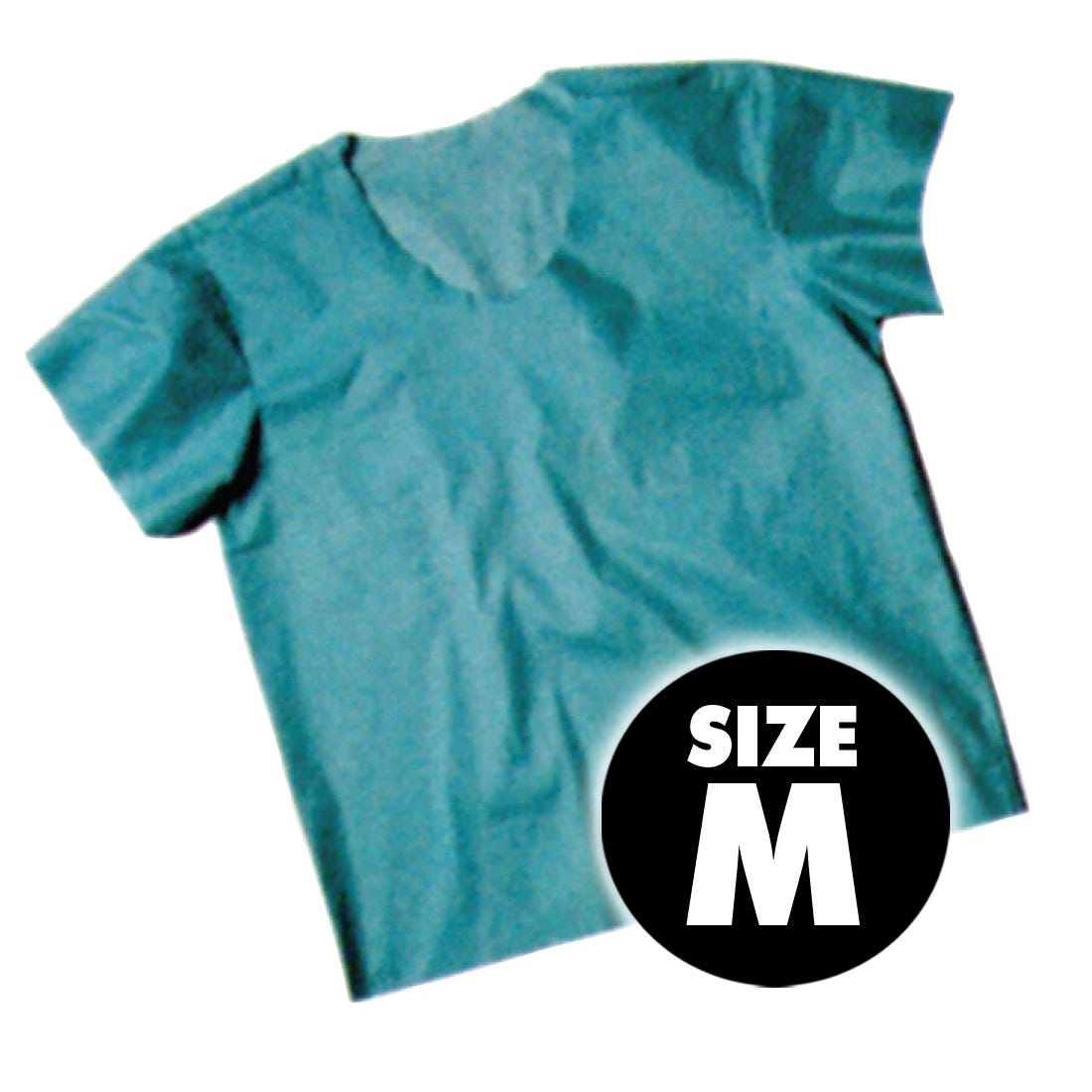 Halyard Scrub Shirts- Blue, Nonsterile, Medium- 48/Case