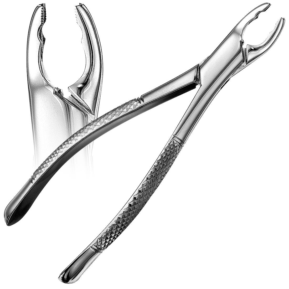 Forcep Extraction #150XAS Pedo Split Beak Serrated 5 3/4"