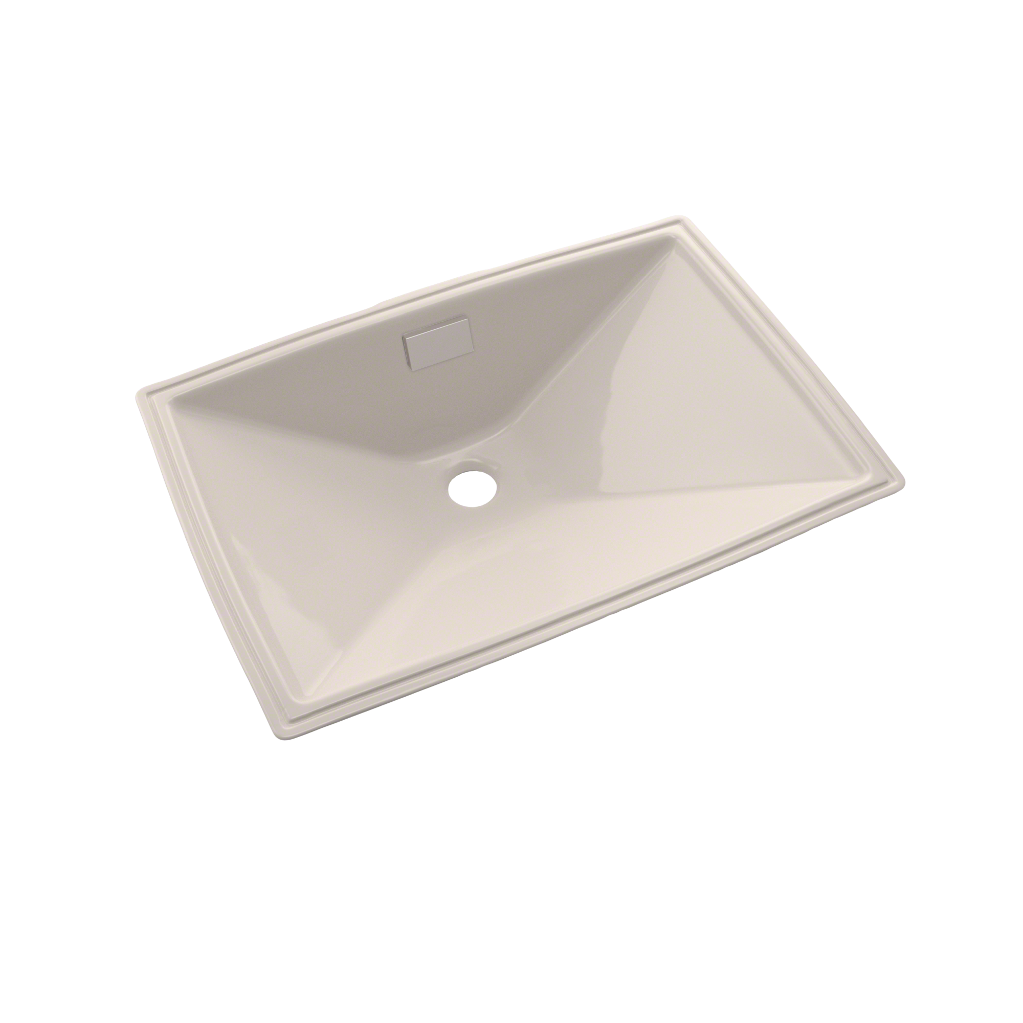 TOTO Lloyd Rectangular Undermount Bathroom Sink, Sedona Beige, Vitreous China, LT931#12