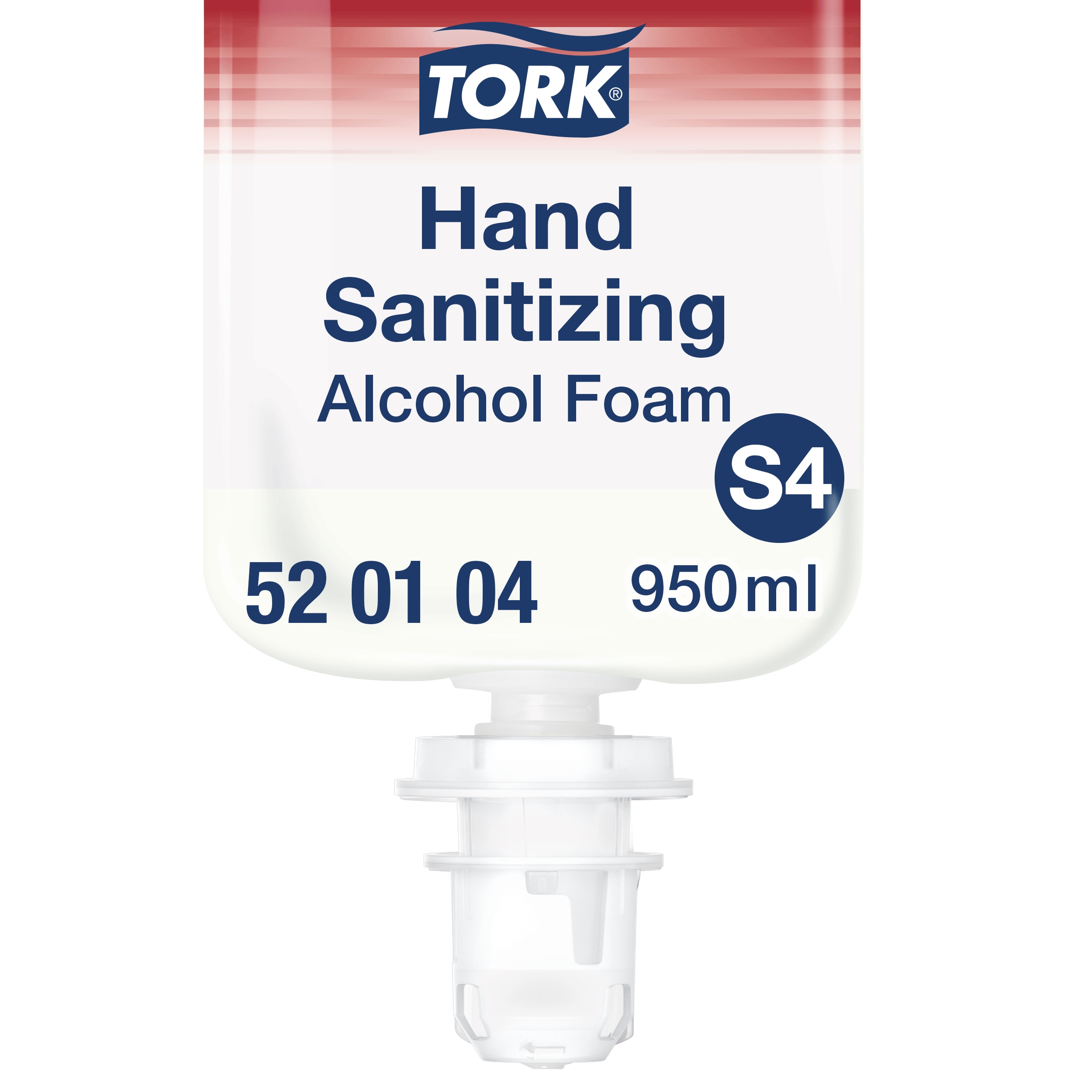 Hånddesinfektion, Skum, 6x1000 ml, Refill flaske, Tork S4