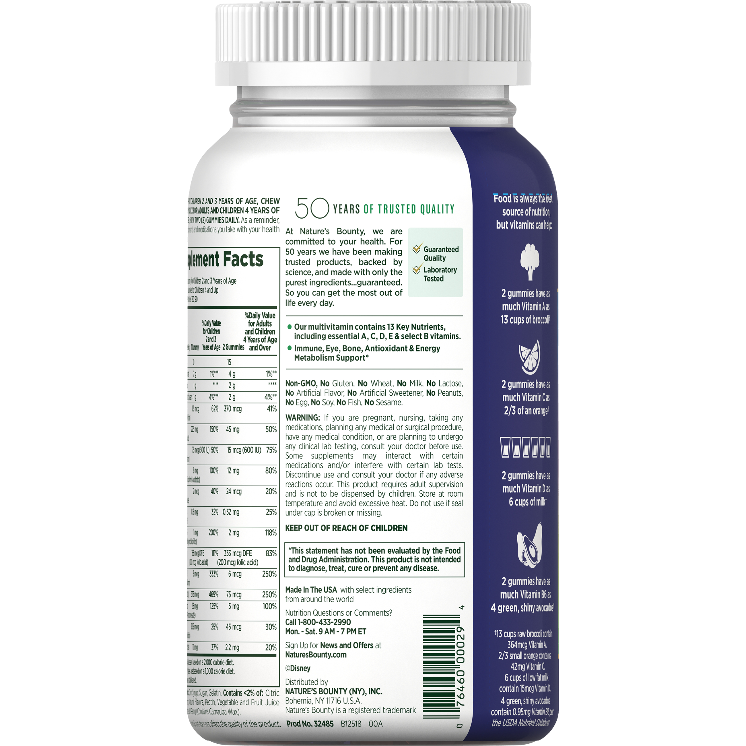 Grape, Orange & Cherry