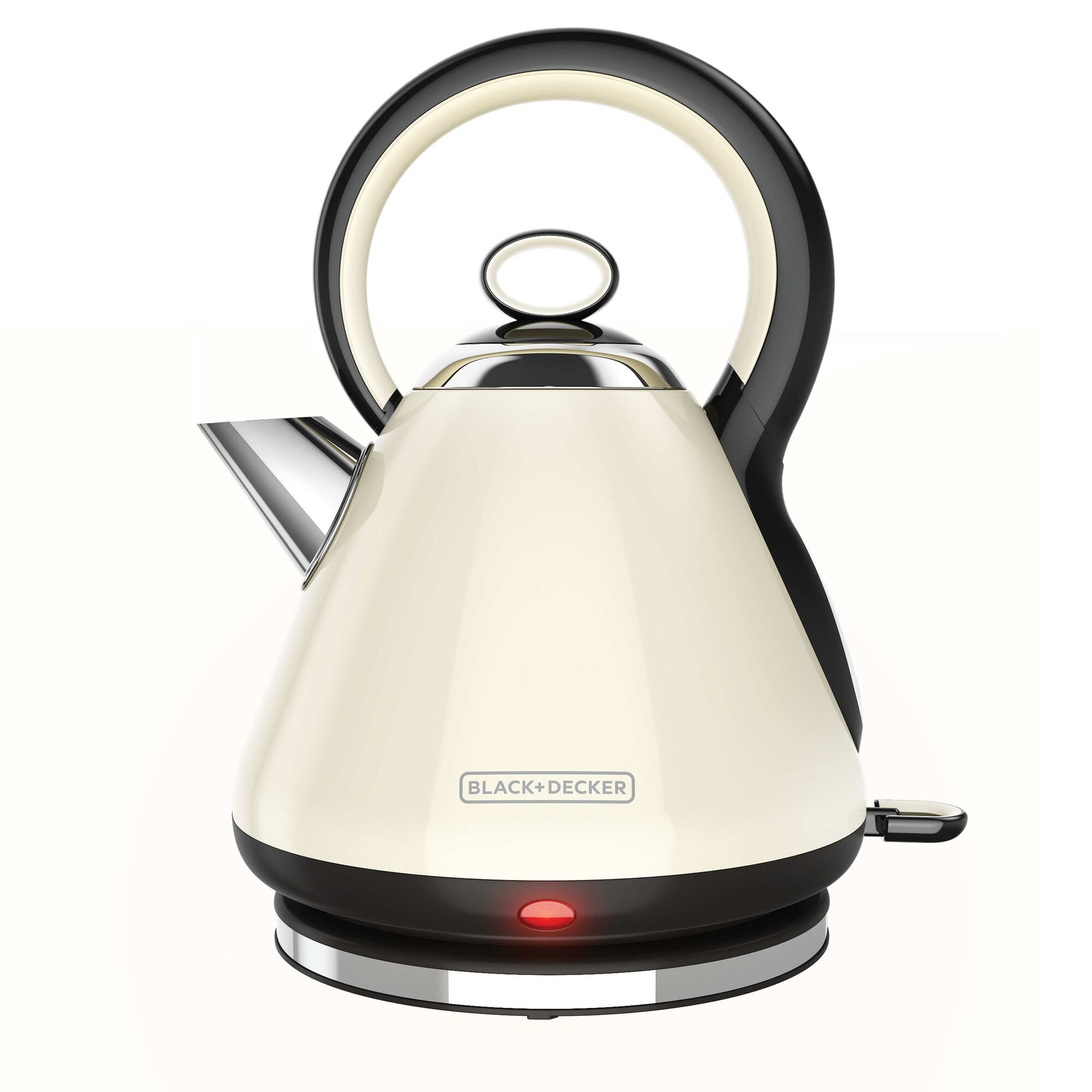 Profile of Stainless Steel Electric Cordless Kettle.