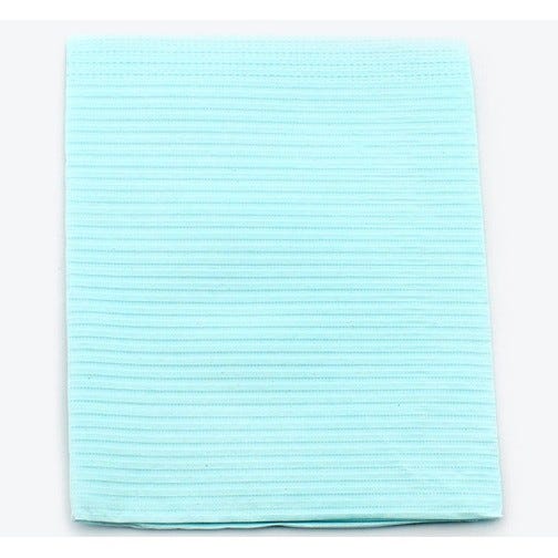 Proback® Patient Towels, Extra Heavy Tissue with Poly, 19" x 13", Blue - 500/Case