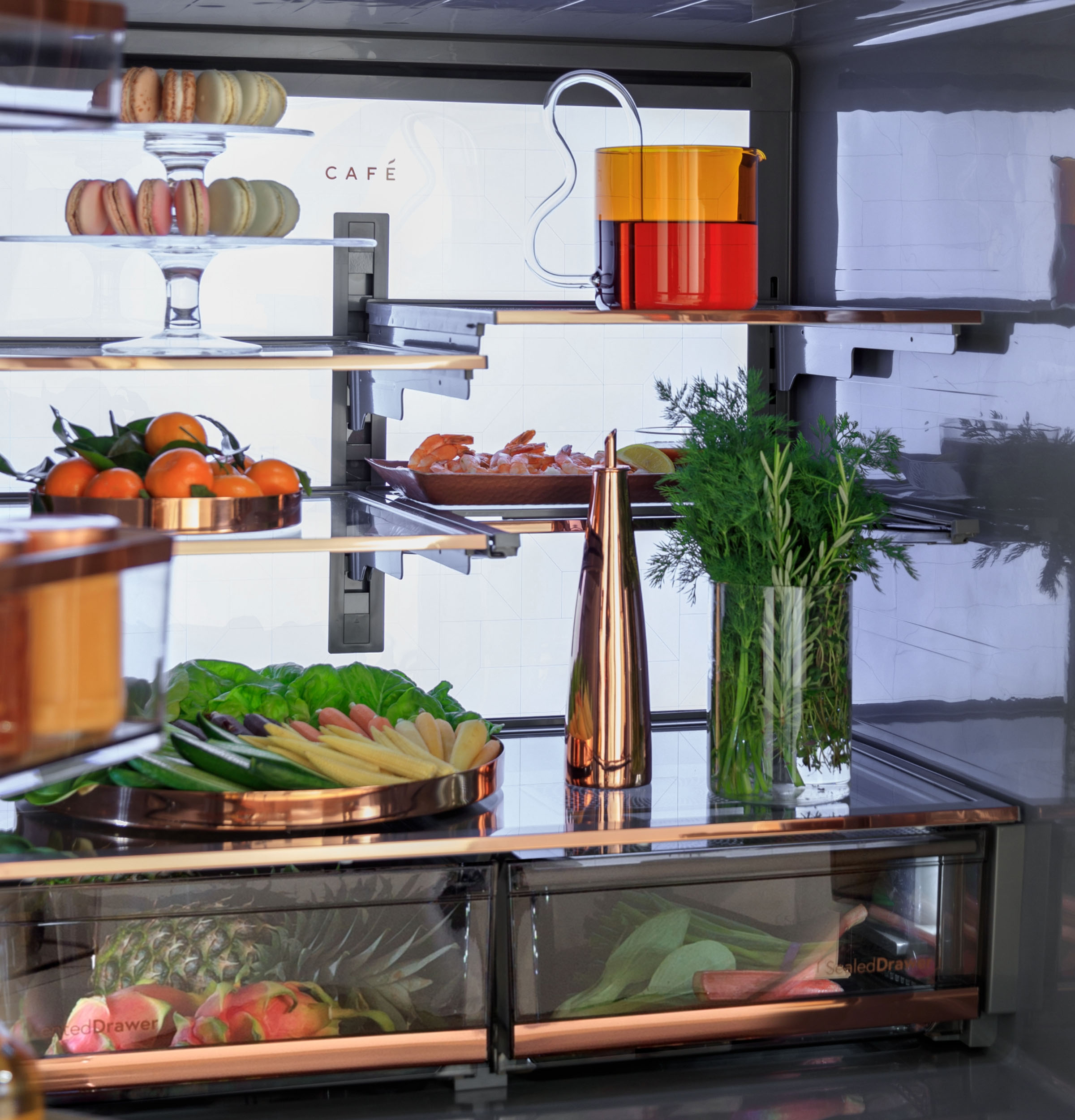 23.0 CuFt 4 Dr French Dr Internal Dispnr ENERGY STAR® Qualified — Connectable via built-in WiFi view 6