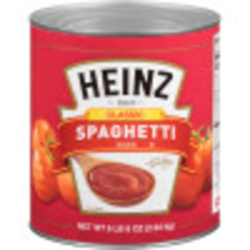 HEINZ Classic Spaghetti Sauce, 104 oz. Can (Pack of 6) Kraft Heinz