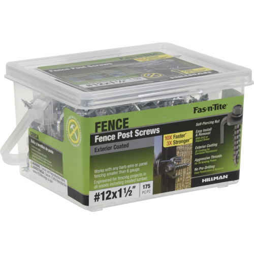 FasNTite ExteriorCoated Fence Post Screws (12 x 11/2")