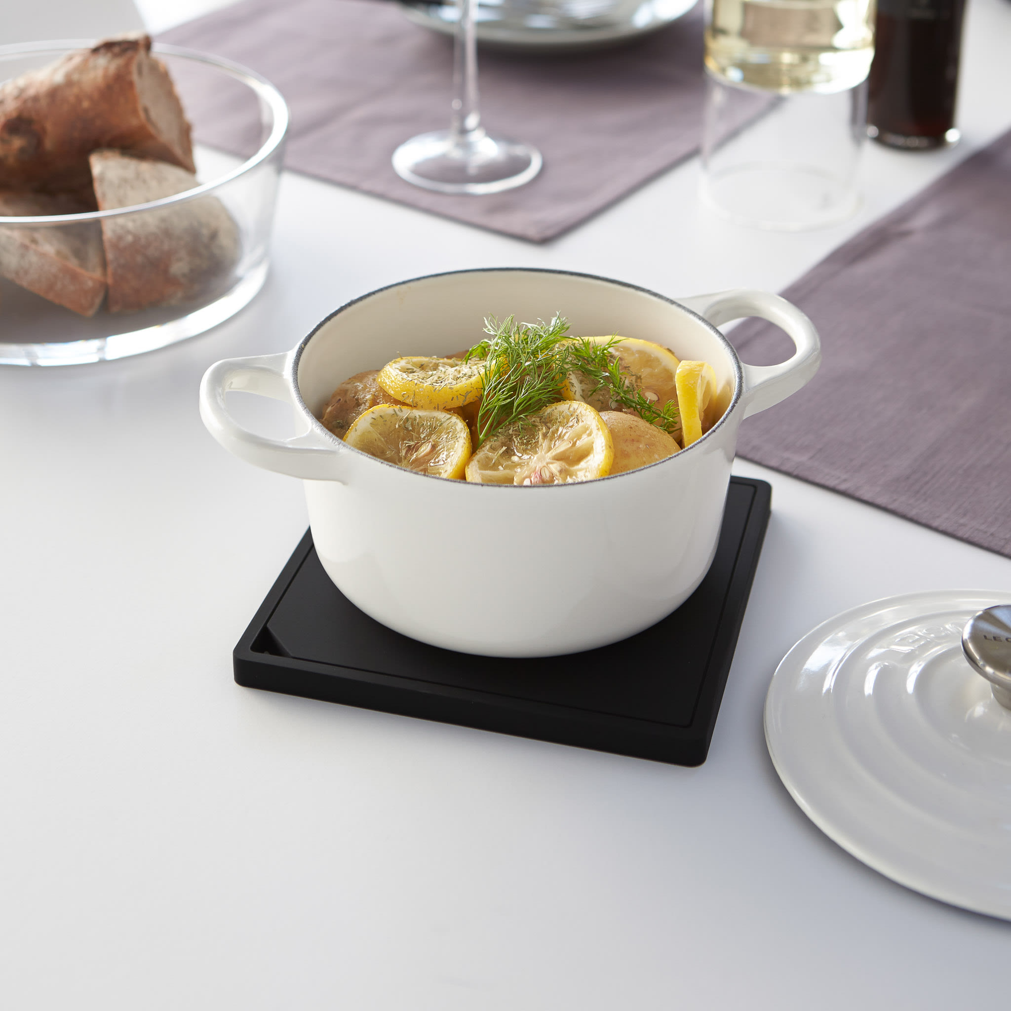 Silicone Pot Mat : Protects Surfaces