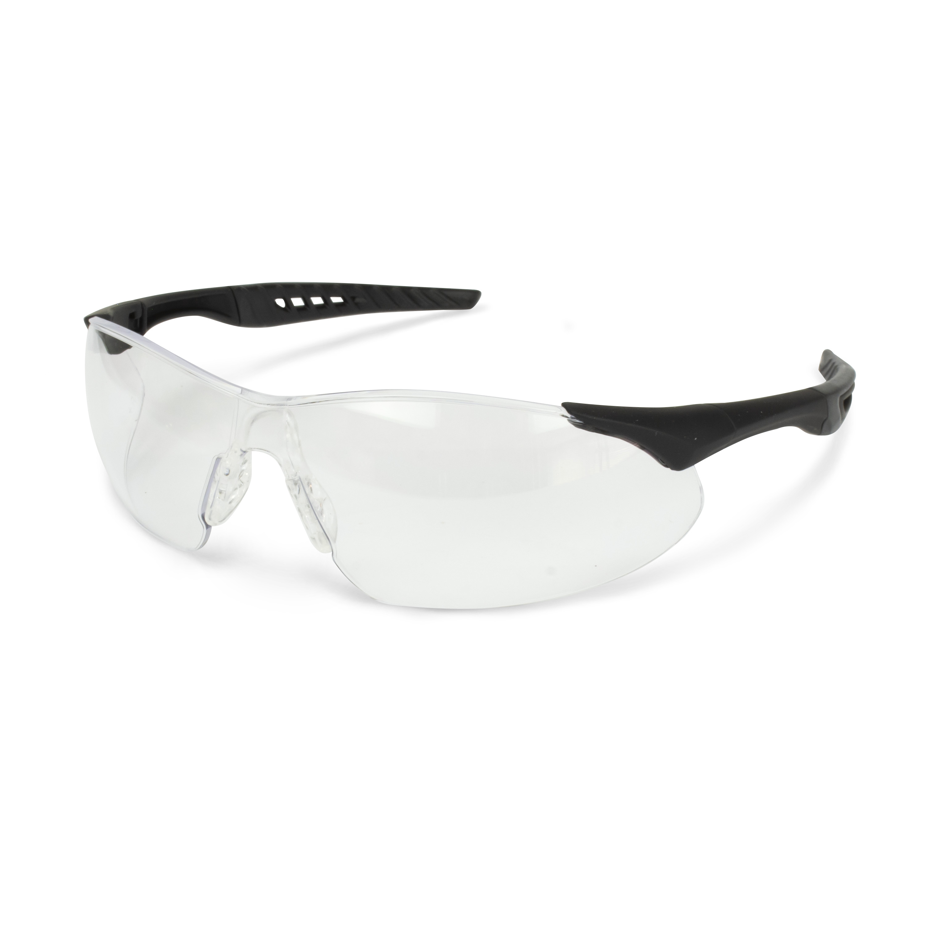 Rock Safety Eyewear - Black Frame - Clear Anti-Fog Lens