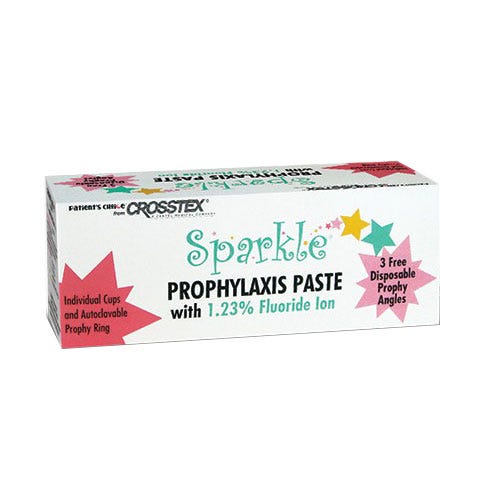 Sparkle® Prophy Paste, Medium Grit, Mint Flavored, Single-Use Cups - 200/Box