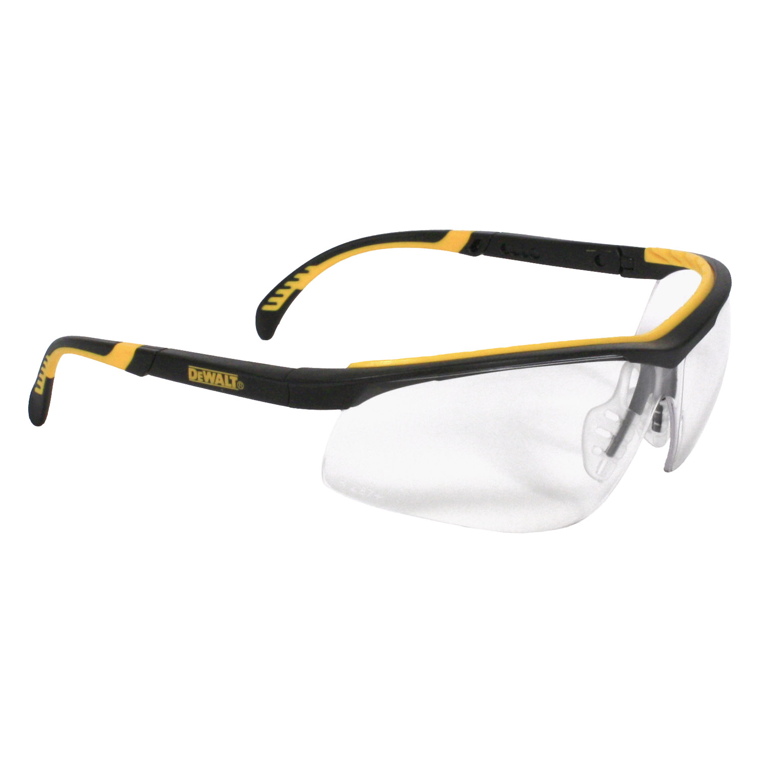 DPG55 DC Protective Eyewear - Black Frame - Clear Anti-Fog Lens