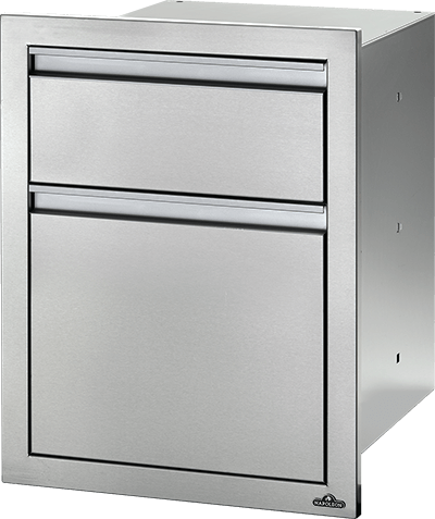 BI-1824-2DR - 18 x 24 inch Double Drawer: Large and Standard