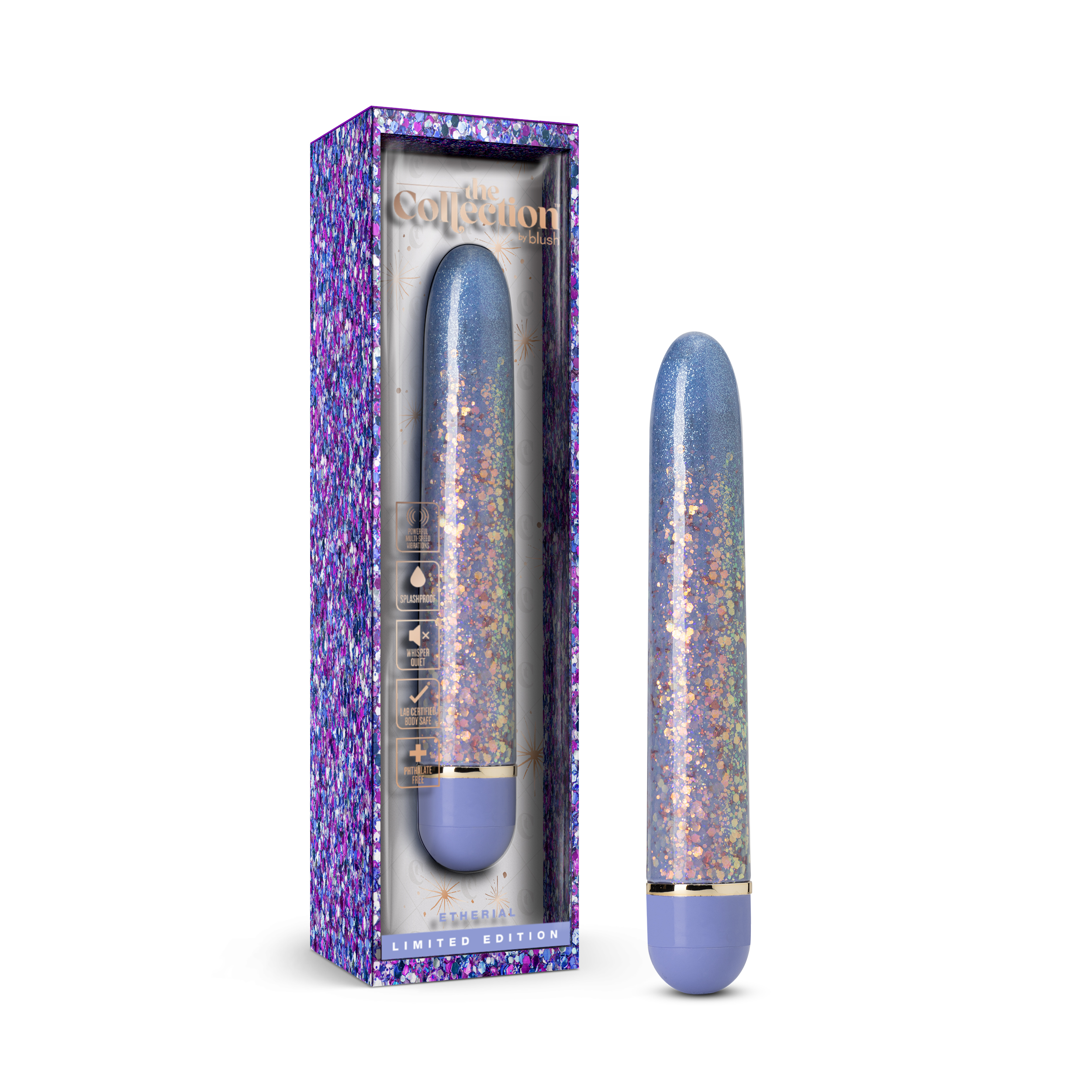 Blush The Collection Etherial Periwinkle 7-Inch Vibrator