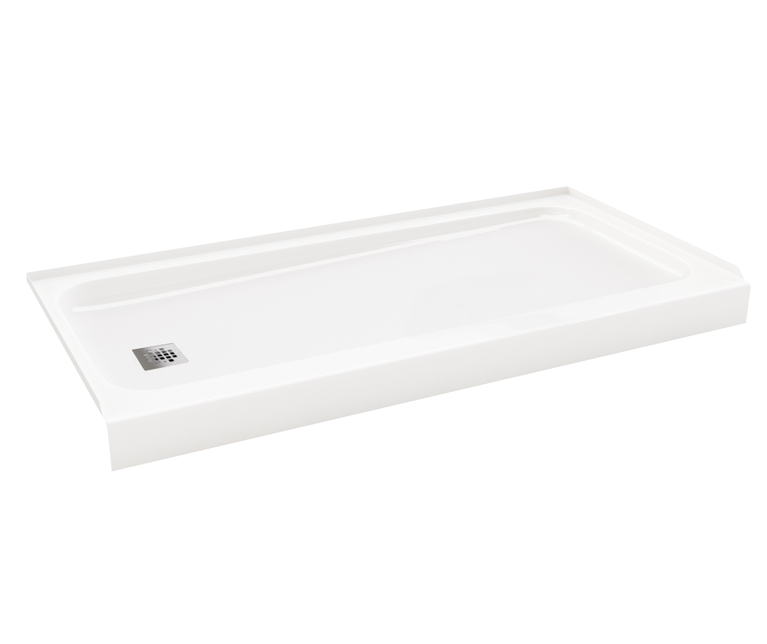 ShowerCast 6030 - Square Drain in Chrome