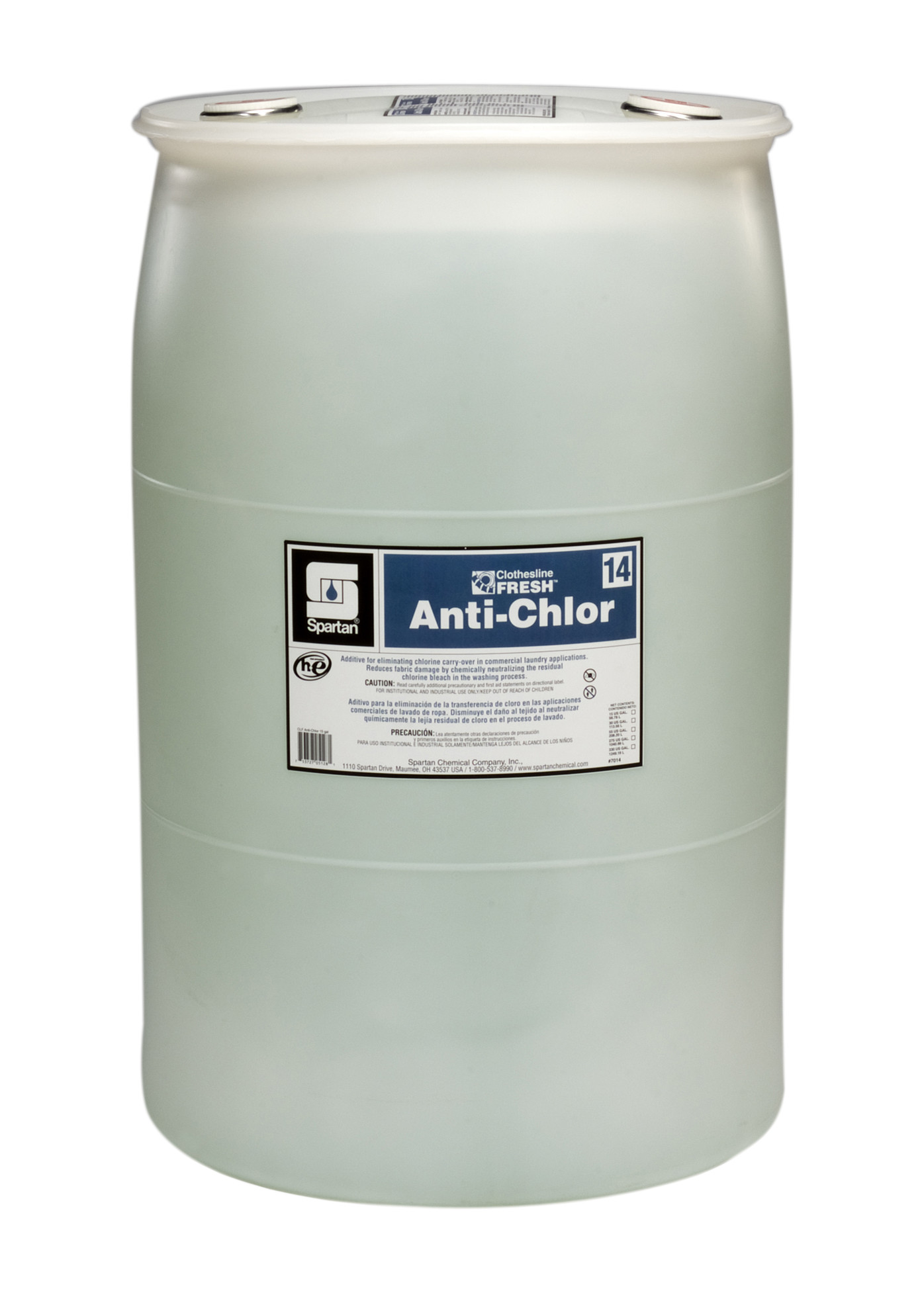 Spartan Chemical Company Clothesline Fresh Anti-Chlor 14, 55 GAL DRUM