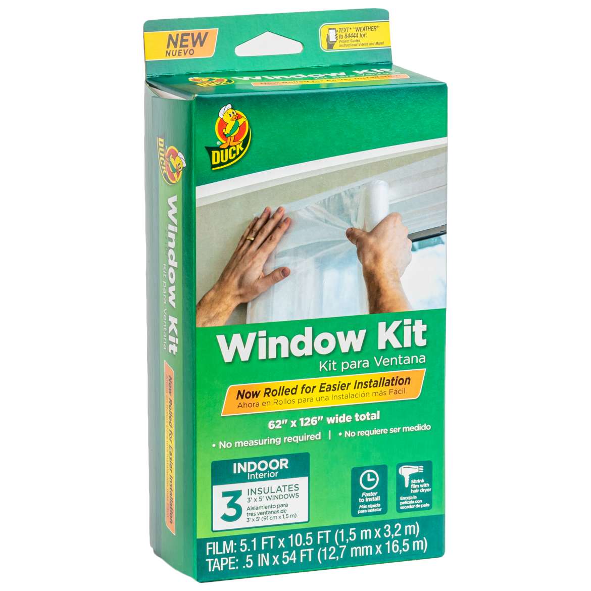 Rolled Window Kit Duck Brand