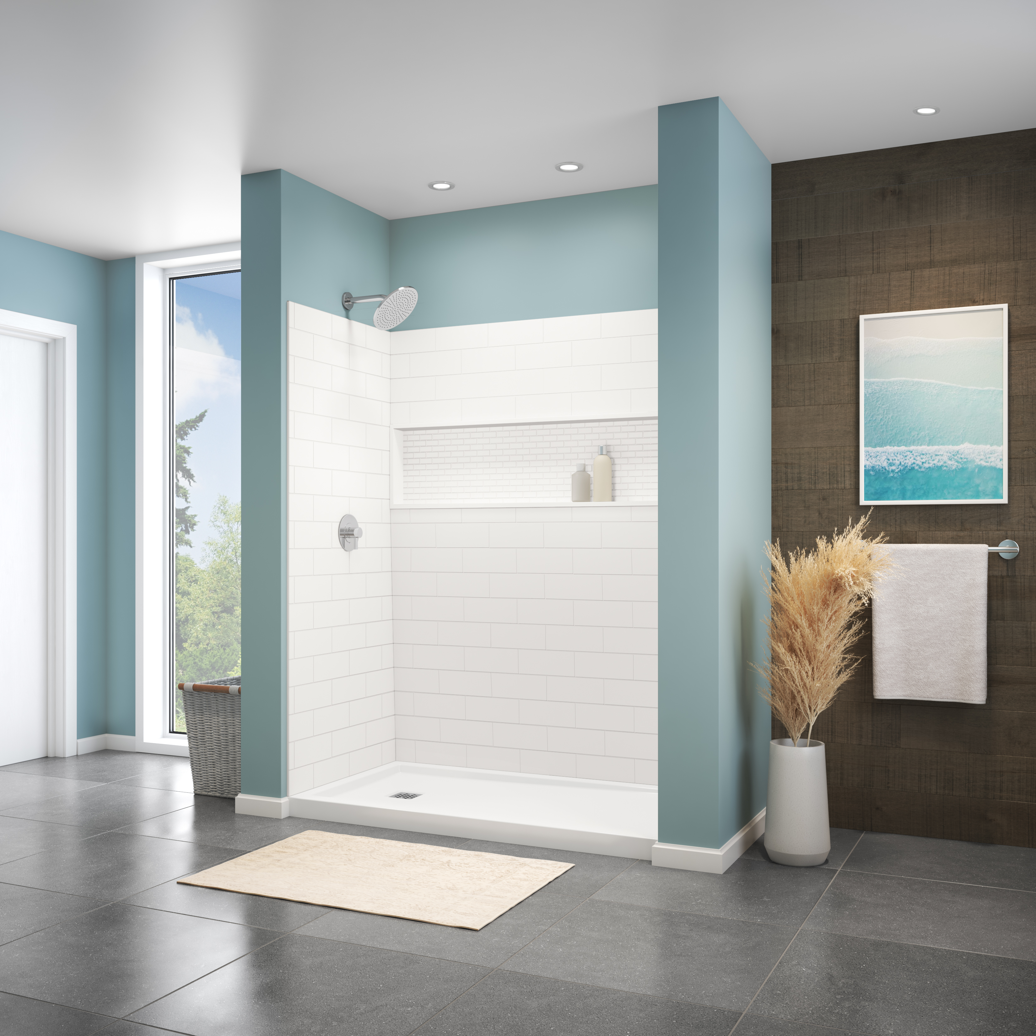 NexTile 6030 Shower Wall Kit view 4