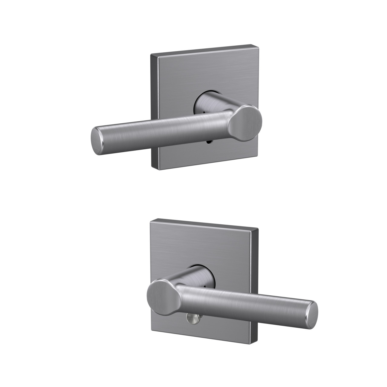 Custom Broadway Lever Combined Interior Hall-Closet and Bed-Bath Lock