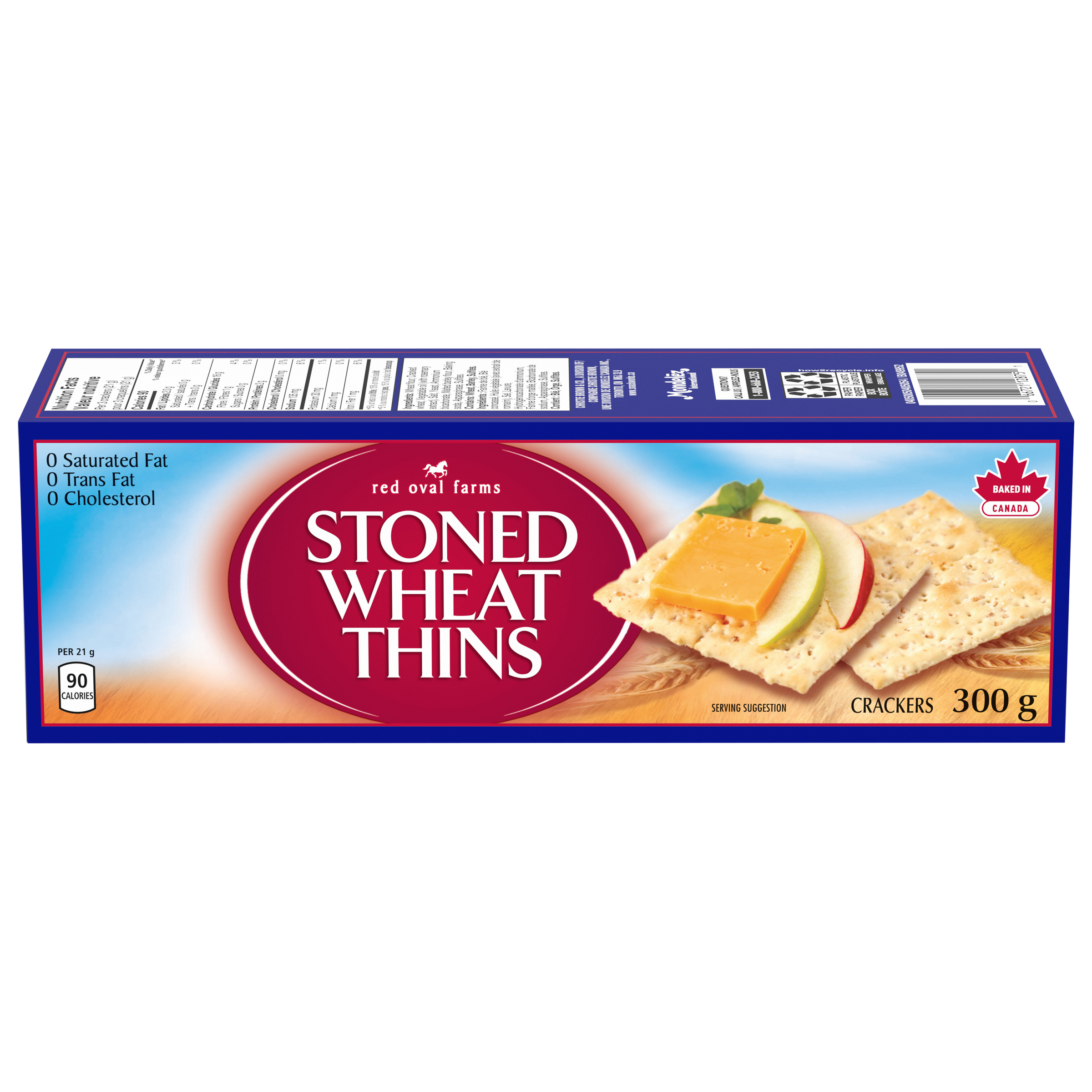 STONED WHEAT THINS Original Crackers, 300 g