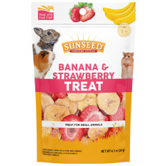 Image of Sunseed Banana & Strawberry Treat for Small Animals, .7 oz