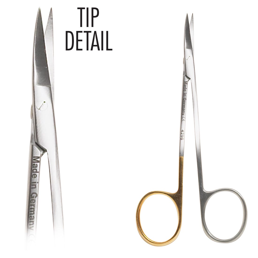 ACE LaGrange Scissors, double curved, super cut tips