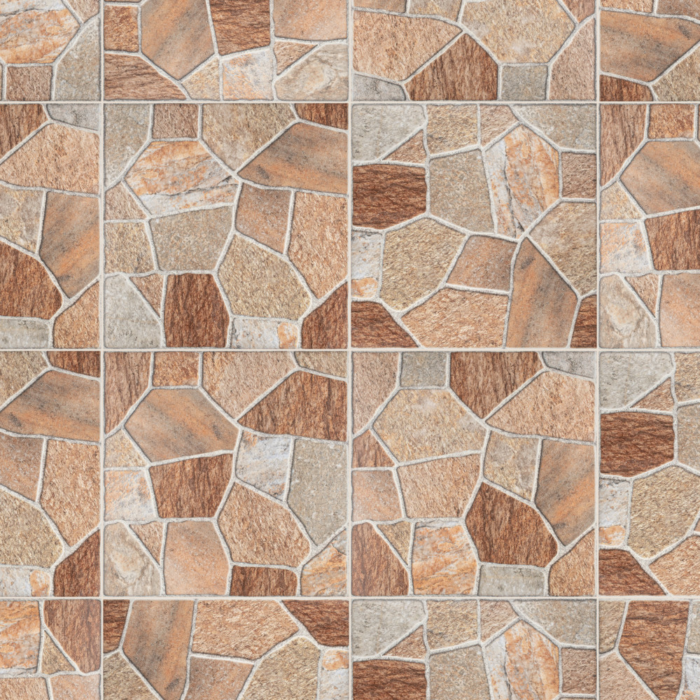 Leticia Beige 17 3 4 In X 17 3 4 In Ceramic Floor And Wall Tile