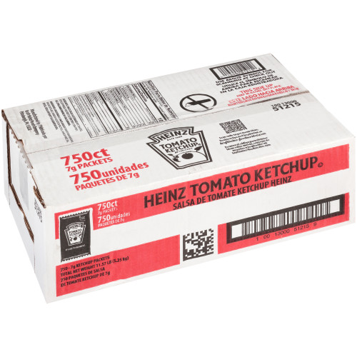  Heinz Tomato Ketchup, 750 ct Casepack 