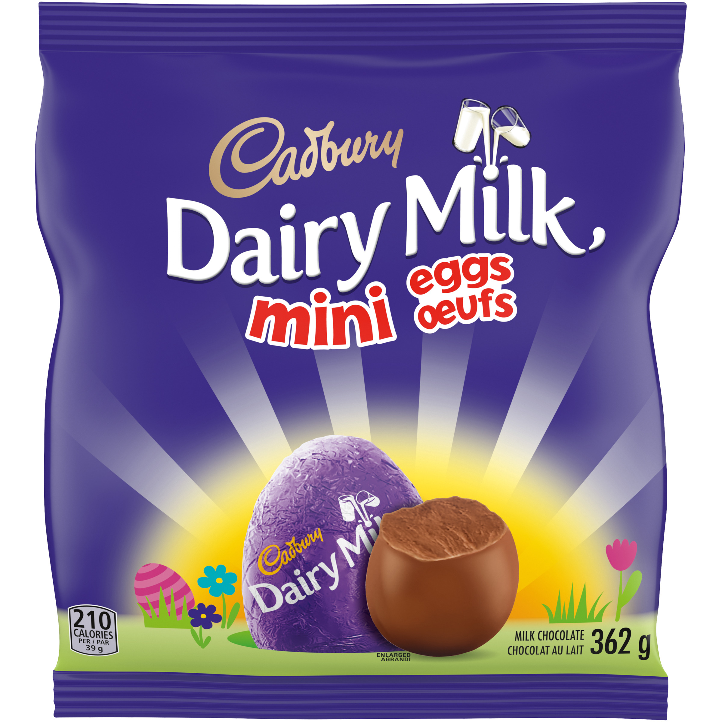 Cadbury Dairy Milk Filled Chocolate Eggs Mini 362 G