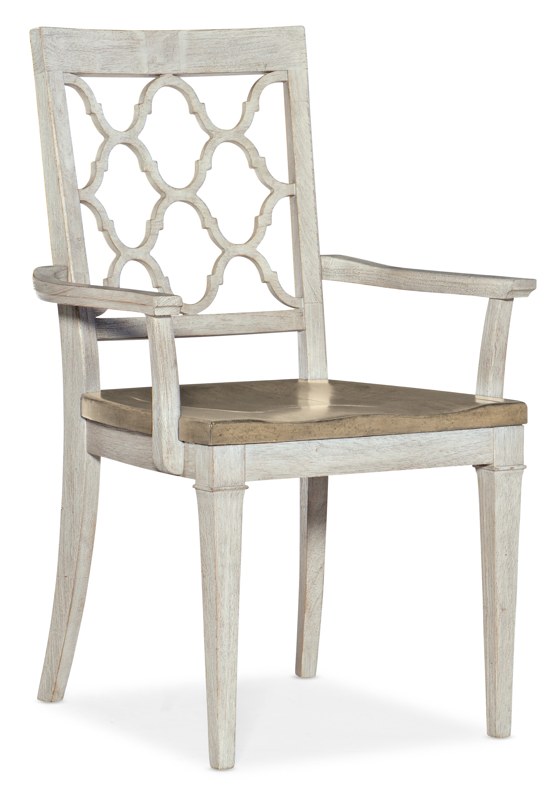 Picture of Wood Seat Arm Chair