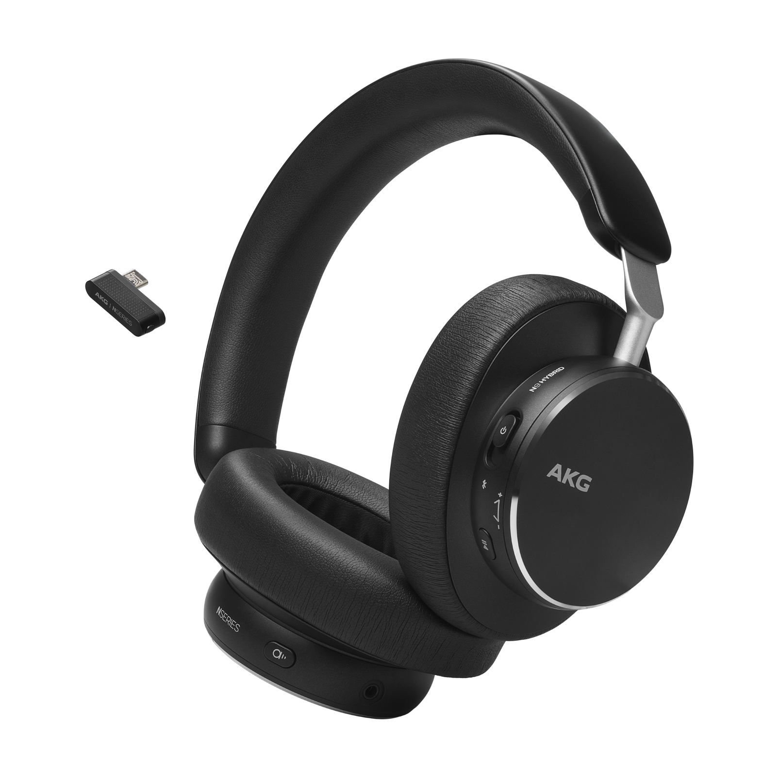 AKG N9 Híbrido, Auriculares Inalámbricos con Cancelación de Ruido Sobre la Oreja. - Imagen 11 de 20