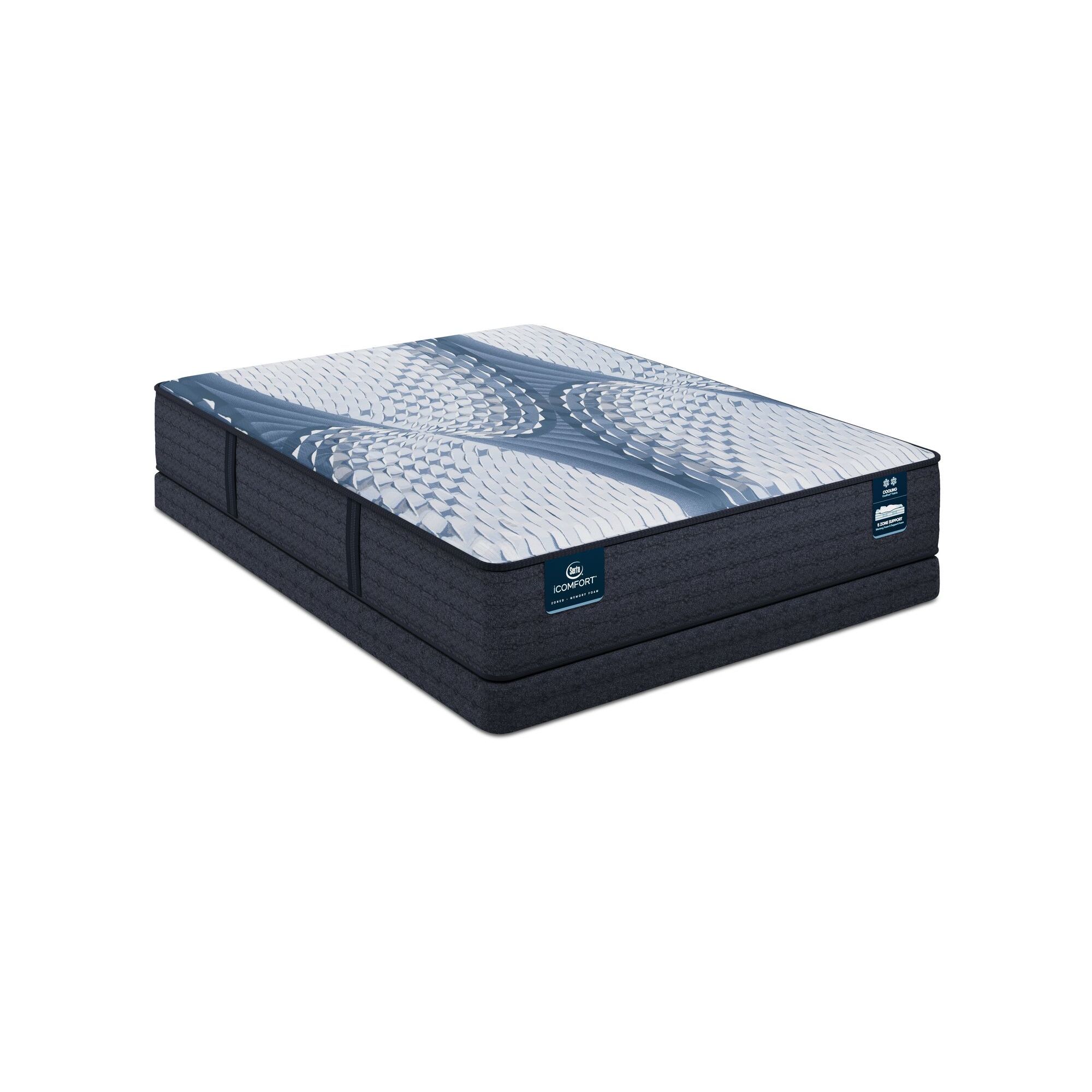 Serta iComfort iComfort Aveda 12" Memory Foam Medium Low Profile Mattress Set -Twin XL