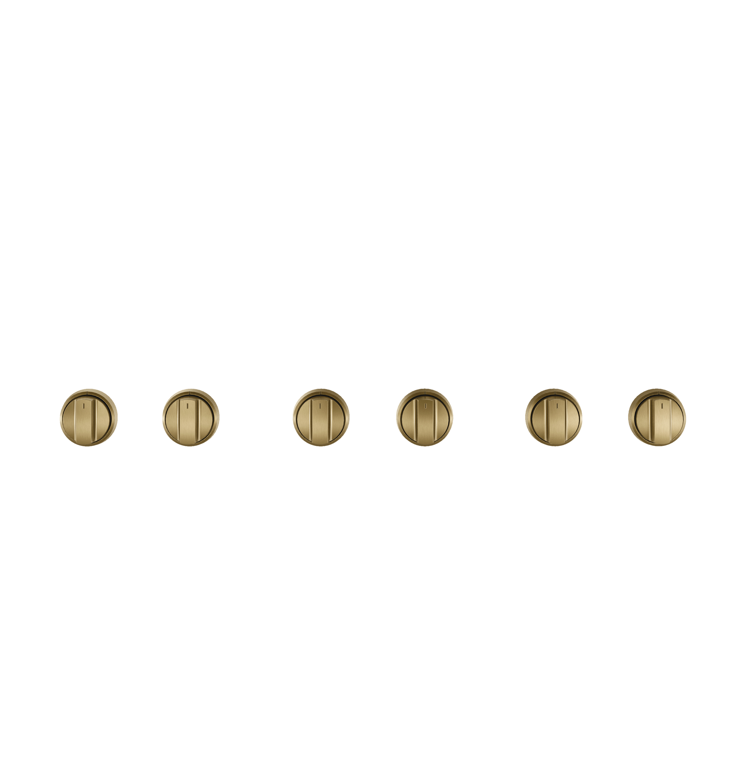 Pro RG — 36" — Knobs,Hndls — Brushed Brass — Not Connectable view 2