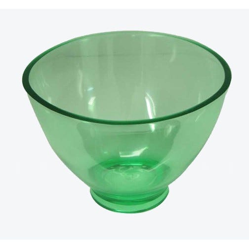 CandEEZ Flexible Mixing Bowl, Medium (4" x 2.5", 350cc), Green