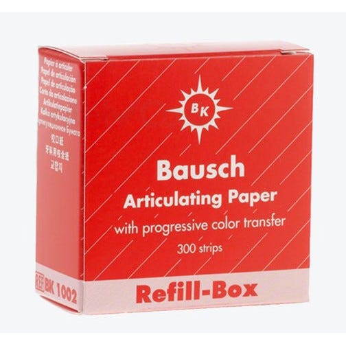 Articulating Paper Red 200 Micron - 300/Box