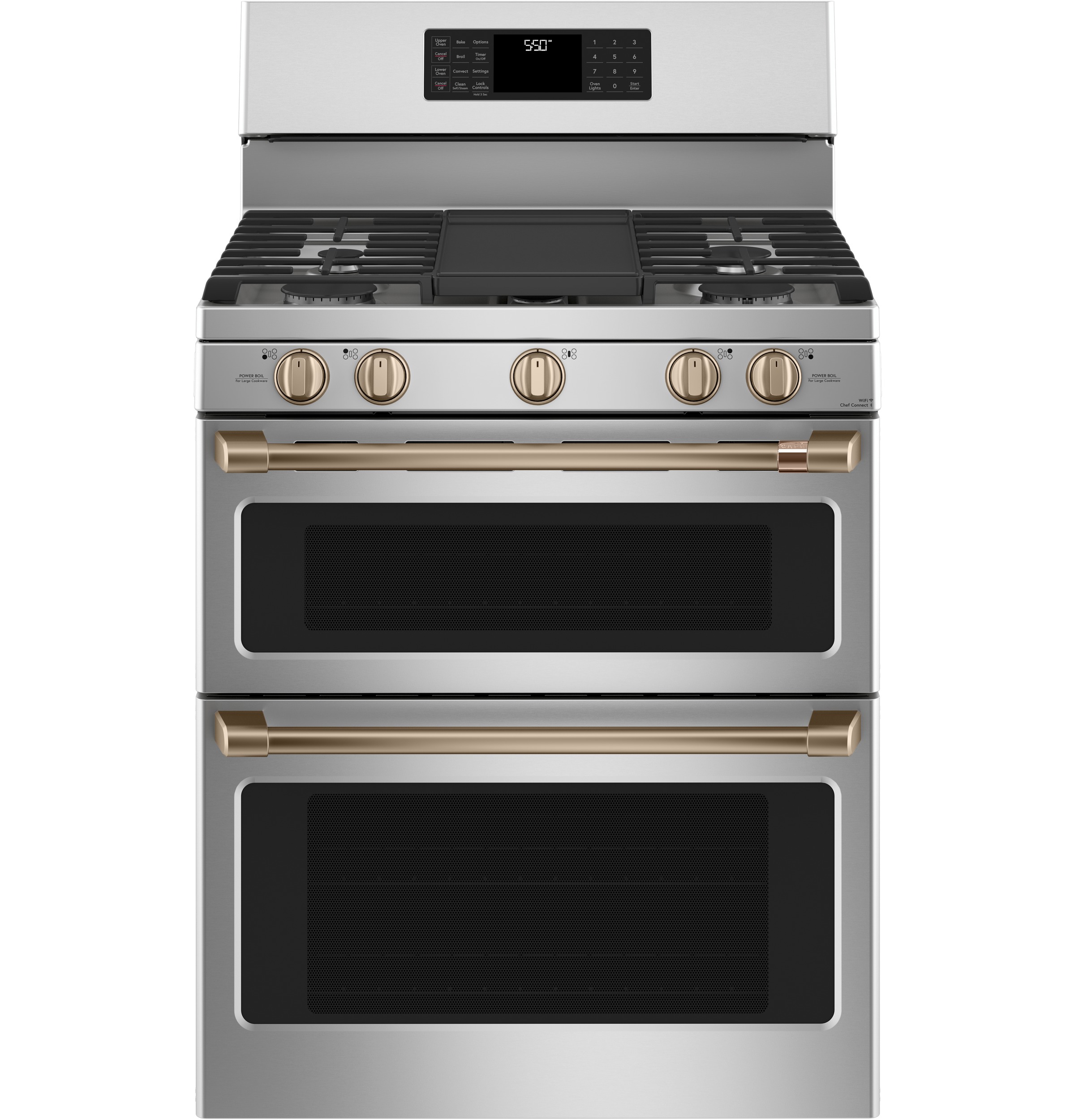 Freestanding Gas Knobs,Hndls Brushed Bronze — Not Connectable view 5