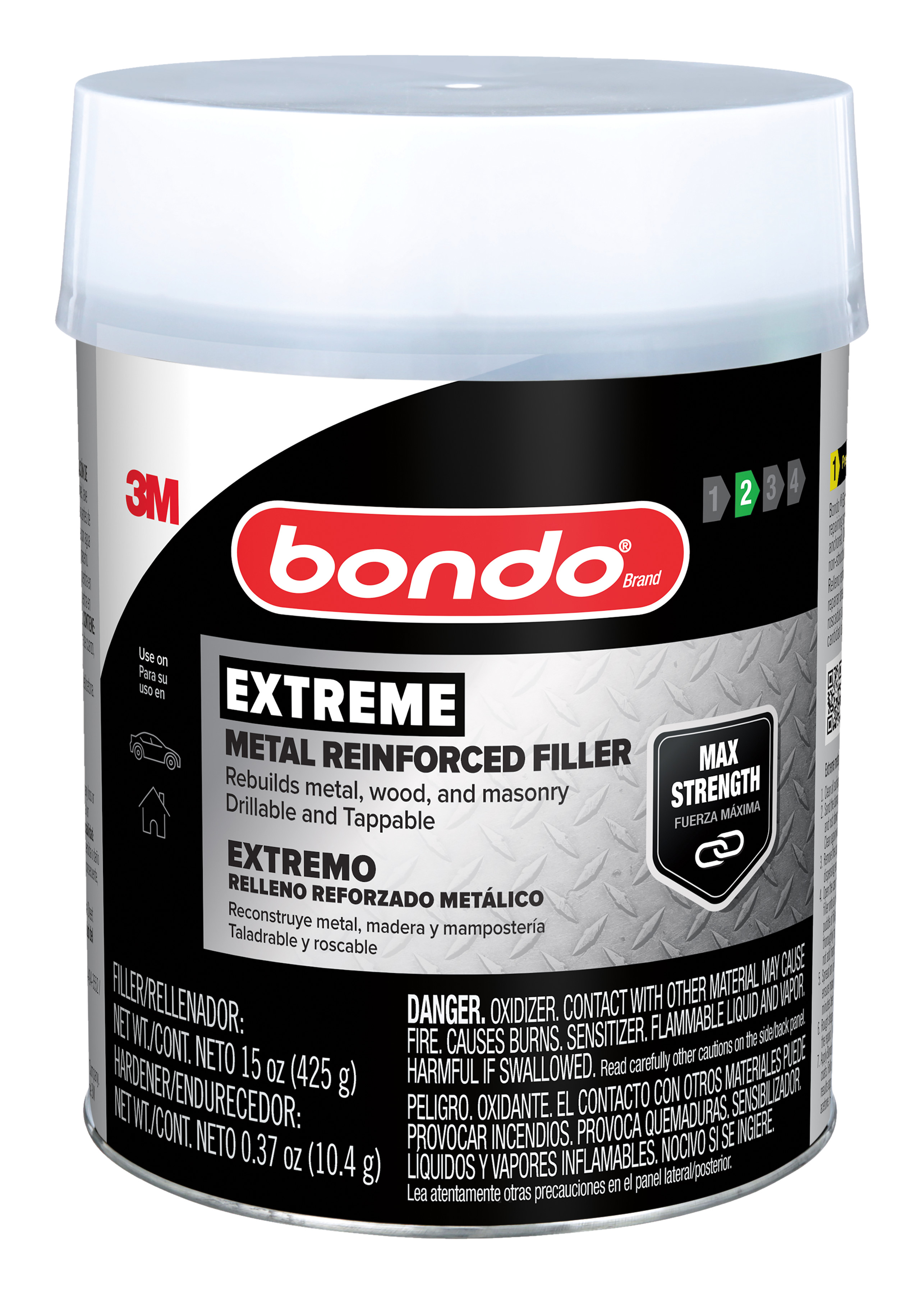 SKU 7100314736 | Bondo® Extreme Metal Reinforced Filler EF-PT-ES