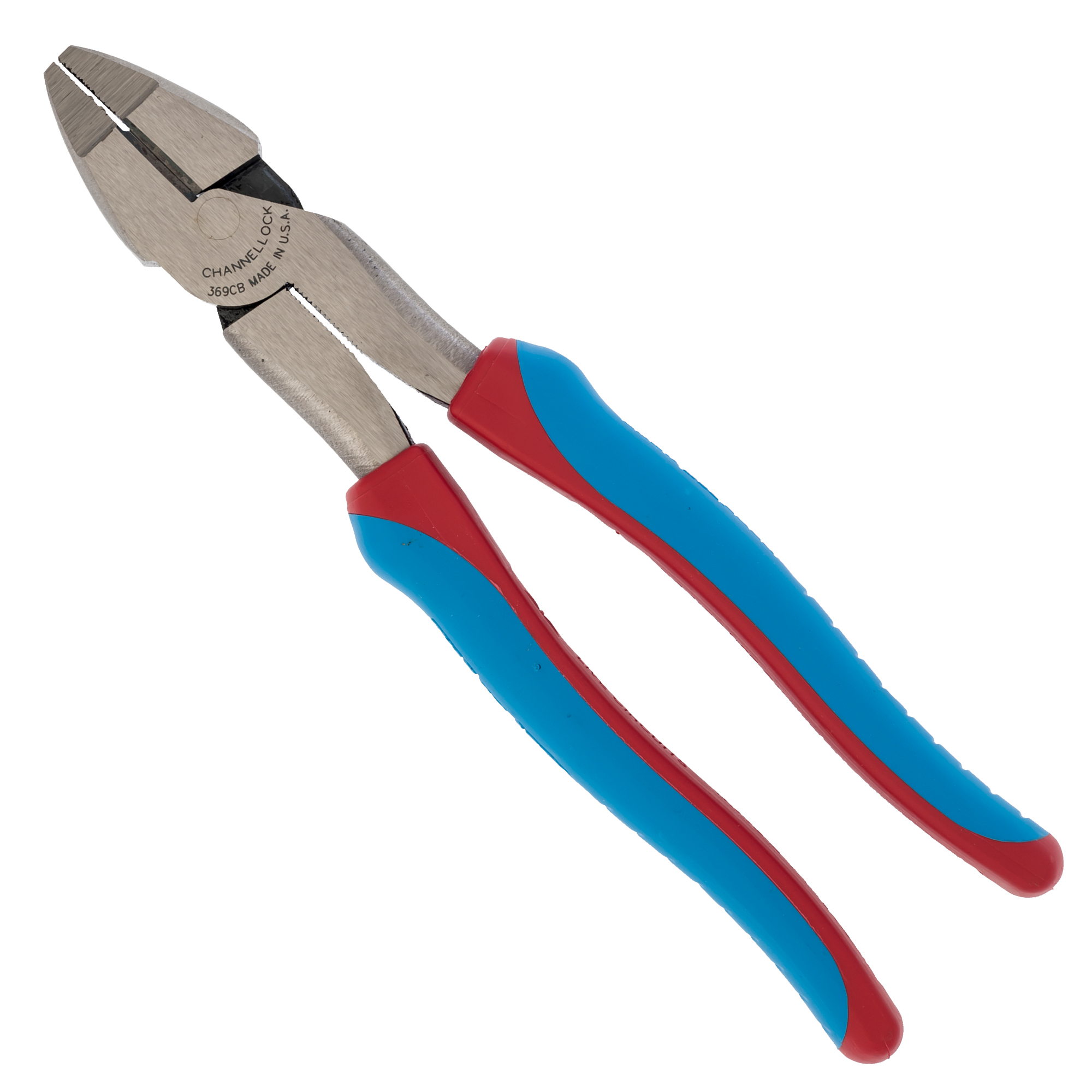 369CB 9.5-inch CODE BLUE XLT Round Nose Linemen's Pliers