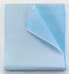 Stretcher Sheets, blue tissue poly - 40" x 90"