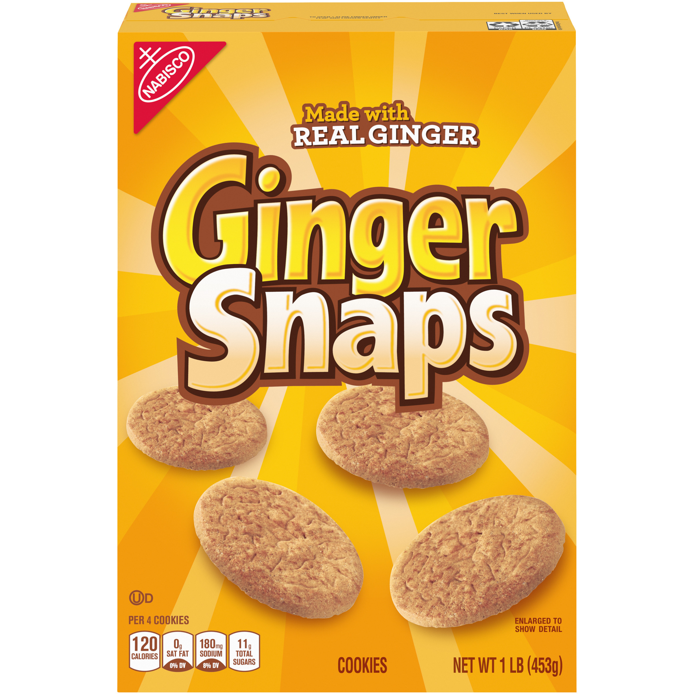 GINGER SNAPS Old Fashioned Ginger Snaps 1 lb