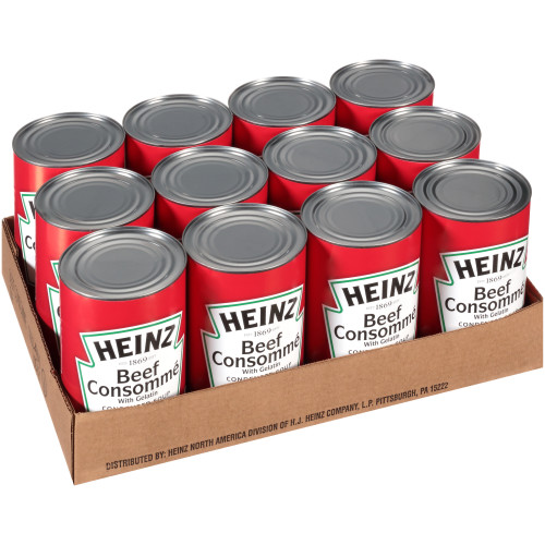  HEINZ Beef Consomme Soup, 49.75 oz. Can, (Pack of 12) 