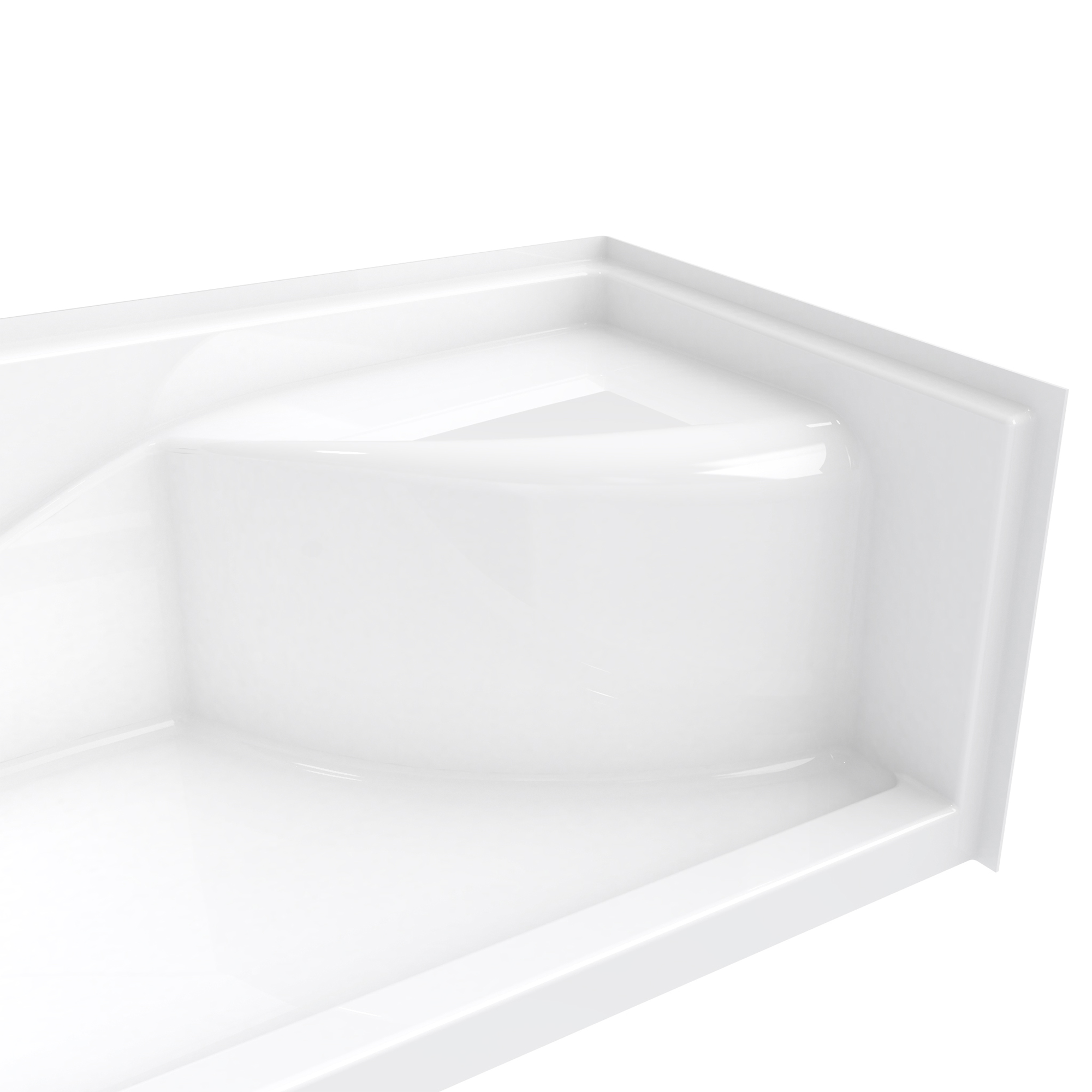 Acrylx Alcove Four Piece Shower In view 6