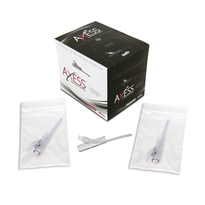 Low Profile Nasal Hood CO2 Adapter - 24/Box