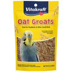 Image of Vitakraft Oat Groats Treat for Parakeets & Small Birds, 8 oz