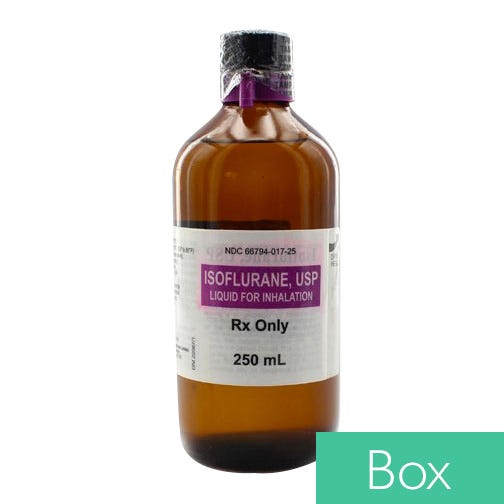 Isoflurane Liquid for Inhalation (for Human Use), Glass Bottle