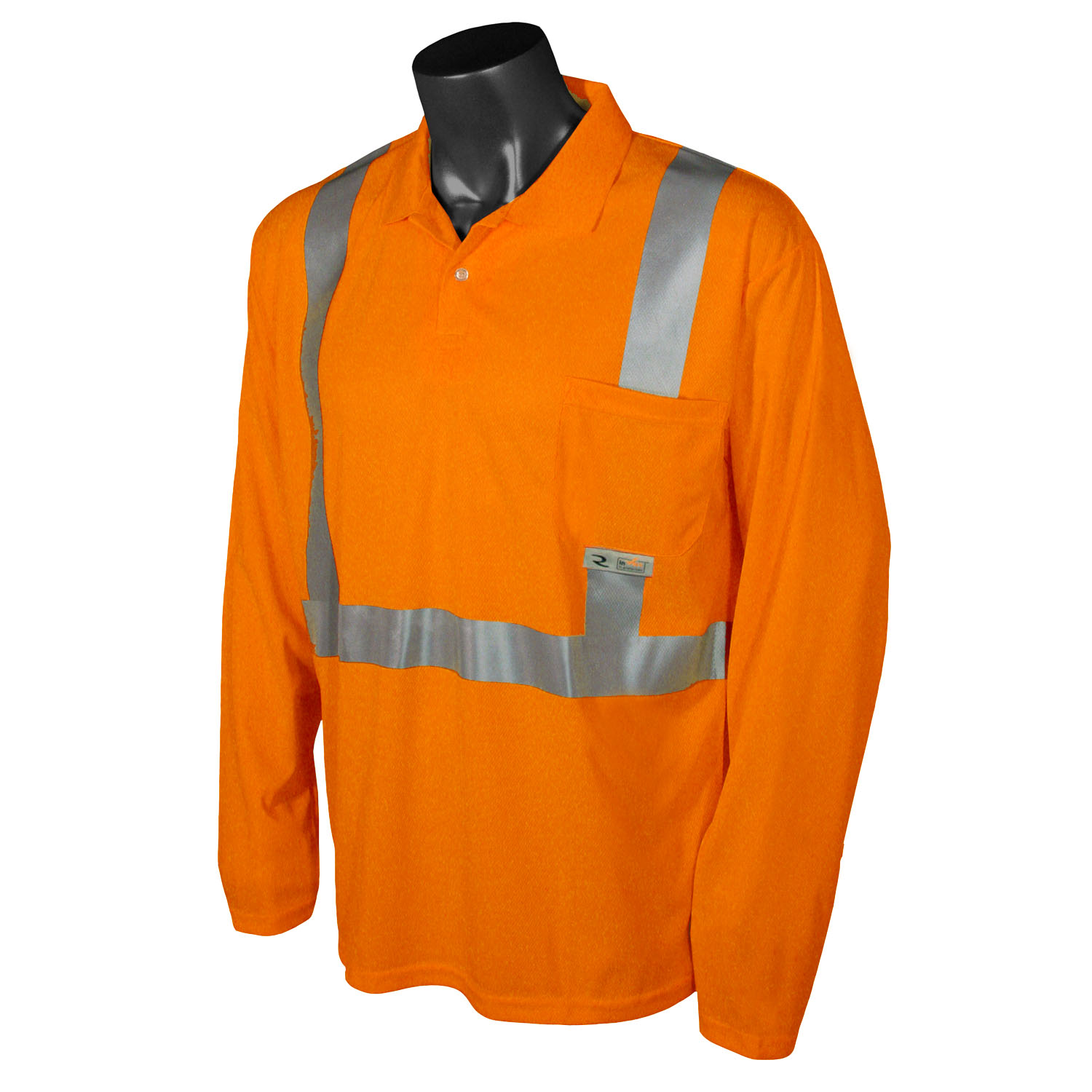 Picture of Radians ST22 Class 2 High Visibility Long Sleeve Safety Polo Shirt