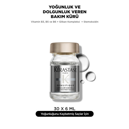 cure densifique yoğunluk ve dolgunluk veren bakım kürü 6mlx30