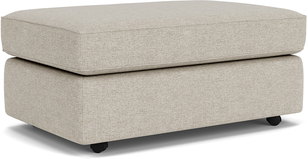 Flexsteel Vail Cocktail Ottoman with Casters