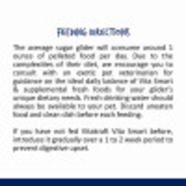 Nutrition-Image showing Vita Smart Sugar Glider
