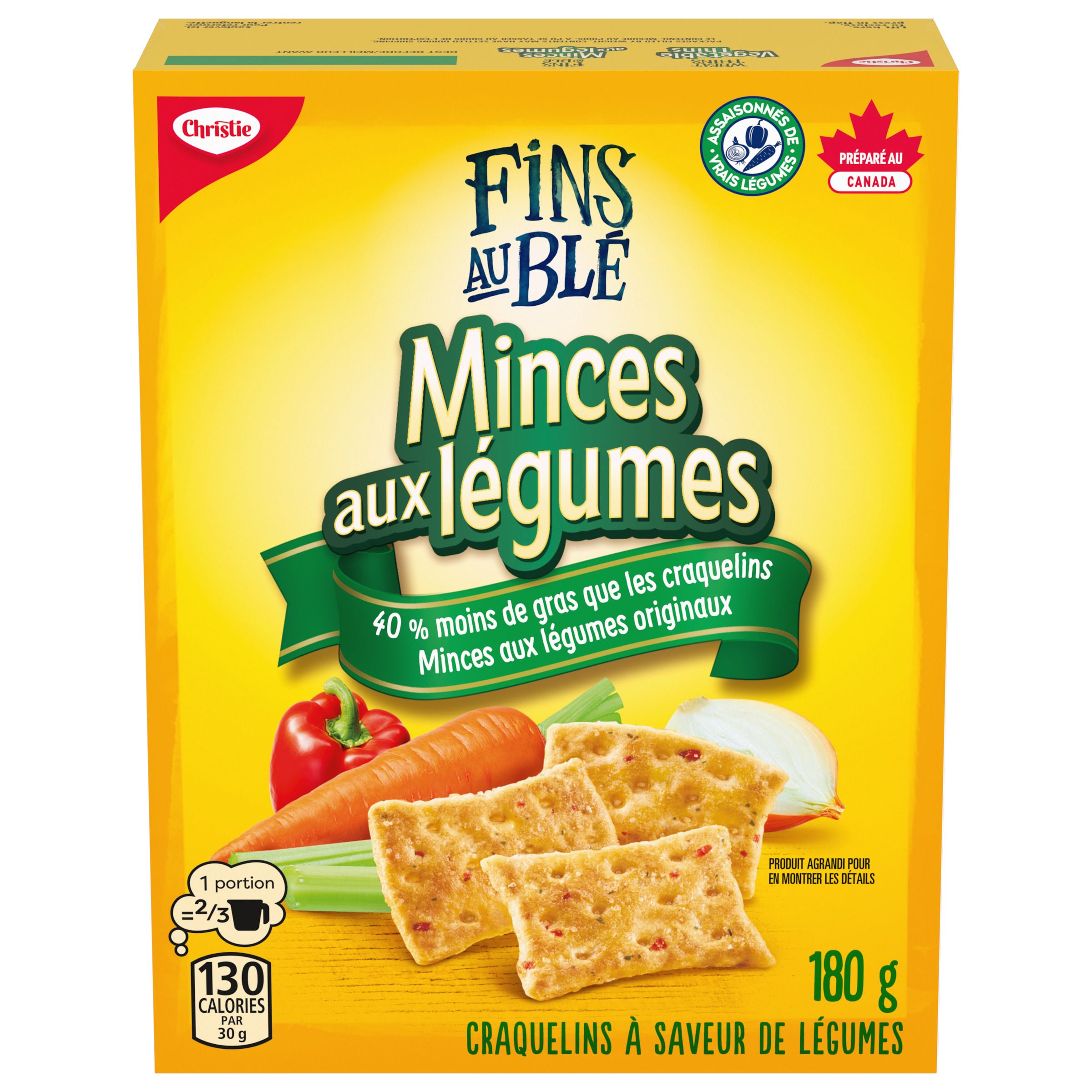 Wheat Thins Vegetable Thins 40% Less Fat Crackers 200 G-1
